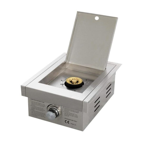 Stainless Steel Built-in Side Burner—1/2 Tube burners OR-1B01