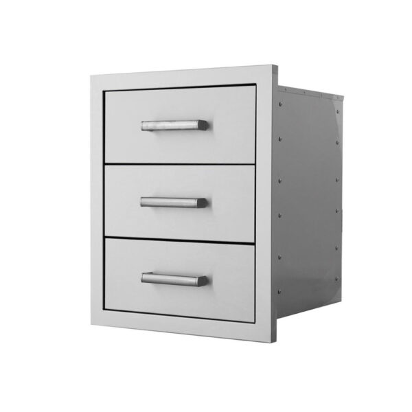 Stainless Steel Embedded Door & Drawer OR-DW03