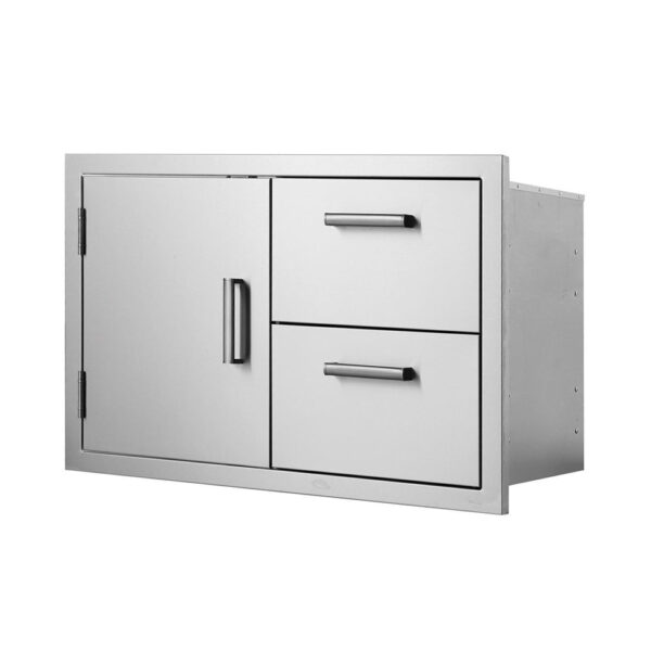 Stainless Steel Embedded Door & Drawer OR-DW04