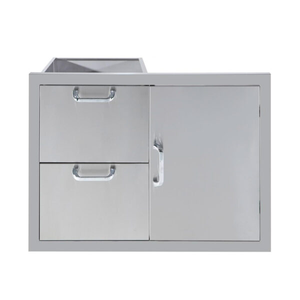 Stainless Steel Embedded Door & Drawer OR-DW09