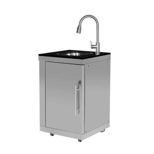 Sink + Faucet Stainless steel Cabinets OR-S001