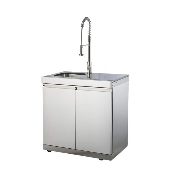 Sink + Faucet Stainless steel Cabinets OR-S2K01