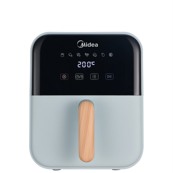 Midea 4L Tosca Green Air Fryer 650W - Eco-Friendly & Multifunctional for Indonesian Homes